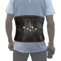 Imagen de Protector faja lumbar con ballenas, con velcro, en caja