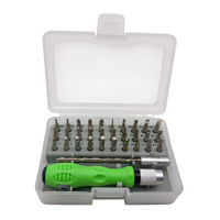 Imagen de Destornillador cricket, con 30 puntas, en estuche