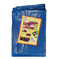 Imagen de Toldo lona cubretodo impermeable 5x6m, con ojales, en bolsa