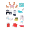 Imagen de Casa para muñecas, con accesorios, en caja