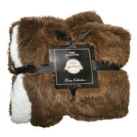 Imagen de Frazada manta peluda 2 plazas, con corderito varios colores