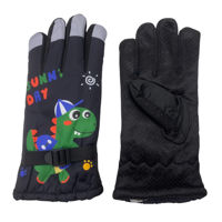 Imagen de Guantes infantiles, para moto, diseño dinosaurio varios colores