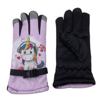 Imagen de Guantes infantiles, para moto, diseño unicornio varios colores
