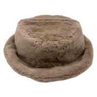 Imagen de Gorro de adulto bucket, símil piel, ajustable varios colores