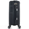 Imagen de Valija Berlina rígida 28" NEGRO, ruedas omnidireccionales 360, manija telescópica, tranca numérica, correa para ajustar ropa, bolsillo interior con cierre, color negro