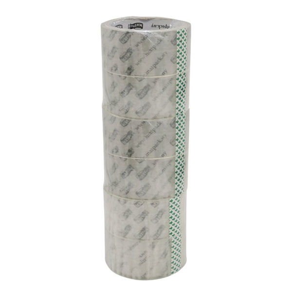 Imagen de Cinta de empaque Matpack 30ys x45mm, PACK x6 rollos, TRANSPARENTE