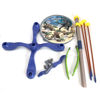 Imagen de Arco y flechas x3 con blanco de pie, en caja