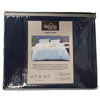 Imagen de Sábanas 2 plazas Berlina AZUL, 140x190x25 200x220 50x75cm, set 4 piezas en poliester