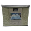 Imagen de Sábanas 1 plaza Berlina VERDE, 90x190x25 152x220 50x75cm set de 3 piezas en poliester, en sobre PVC