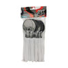 Imagen de Cubiertos cucharas de mesa x12 en bolsa acero inoxidable BLANCO, ELEGANCE MARTINAZZO