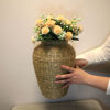 Imagen de Florero de fibras naturales, junco de agua