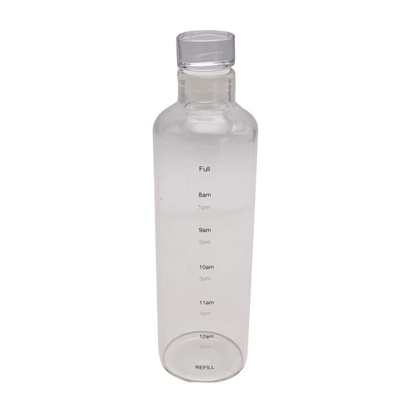 Imagen de Botella de vidrio, graduada 500ml, en caja