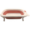 Imagen de Bañito de plástico y silicona para bebé, plegable varios colores