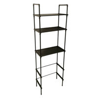 Imagen de Mueble organizador sobre water, de plástico, estantes de PVC, en caja 2 colores