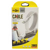 Imagen de Cable USB-Lightning 2m, varios colores, KLGO, en caja