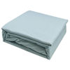 Imagen de Sábanas 1 plaza Berlina CELESTE, 90x190x25 152x220 50x75cm set de 3 piezas en poliester, en sobre PVC