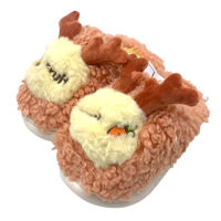 Imagen de Pantuflas infantiles alce, 14/15-16/17-18/19, suela de goma en bolsa, varios colores