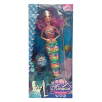 Imagen de Muñeca, sirena, con accesorios, en caja