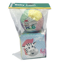 Imagen de Pelota y cubo de cuerina, en bolsa