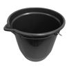 Imagen de Balde de plástico 8L, NEGRO