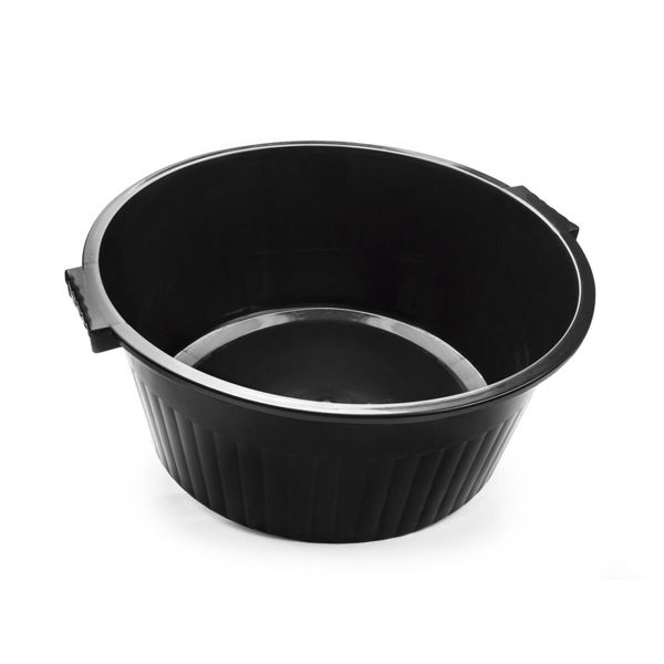 Imagen de Palangana de plástico 37L, NEGRO