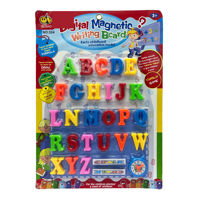 Imagen de Letras y números magnéticos con tiza y pizarra, en blister