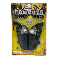 Imagen de Pistola de cowboy x2, con cananas en blister