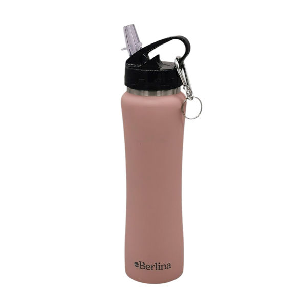 Imagen de Botella deportiva de acero inoxidable Berlina, 500ml ROSADO