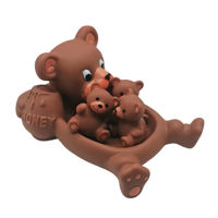 Imagen de Animales de goma, x4, varios diseños, en bolsa