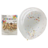 Imagen de Globo x4 con confetti, en bolsa