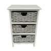 Imagen de Mueble organizador de madera con 3 cajones canastos, en caja