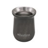 Imagen de Mate alto 260ml Berlina GRIS, doble pared de acero inoxidable, en caja
