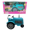 Imagen de Muñeca con tractor y accesorios, en caja