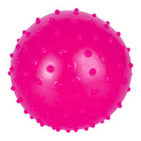Imagen de Pelota de goma para ejercicio, 8cm, con pinchos, varios colores PACK x12