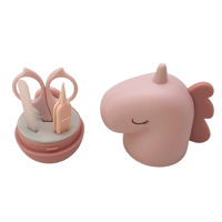 Imagen de Set manicuría para bebé, 4 accesorios, en caja de plástico, 2 colores