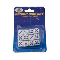 Imagen de Juego de mesa, dados x12, en blister