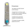 Imagen de Lámpara luz de emergencia 42 leds para colgar y con base recargable 220, en caja