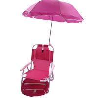 Imagen de Silla plegable infantil con sombrilla, en bolsa, varios colores