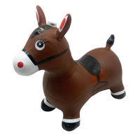 Imagen de Inflable saltarín burrito con luz y sonido, 1300g varios colores