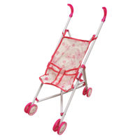 Imagen de Coche para muñeca, de metal paragüitas