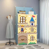 Imagen de Organizador de juguetes de PVC, 8 estantes, en caja, varios colores