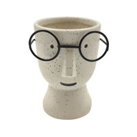 Imagen de Maceta de cerámica, CAJA x8 varios colores