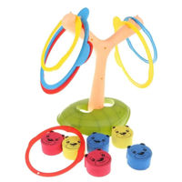 Imagen de Juego de mesa, aros para embocar, juego de balance equilibrio y puntería, en caja