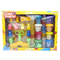 Imagen de Masa para modelar x8 potes, con accesorios cortar pelo, en caja