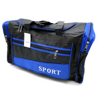 Imagen de Bolso deportivo asas y correa bolsillo frontal y 2 laterales, 2 colores