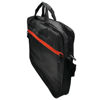 Imagen de Bolso para computadora 15" de poliéster con asas y correa, bolsillo frontal, en bolsa