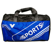 Imagen de Bolso deportivo 1 cierre con asas, negro combinado varios colores