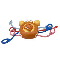 Imagen de Sonajero de plástico cangrejo, con mordillos de silicona, en caja