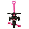 Imagen de Triciclo de plástico con barra FUCSIA, XALINGO