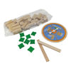 Imagen de Juego de mesa, torre de equilibrio con ruleta, de madera XALINGO en caja